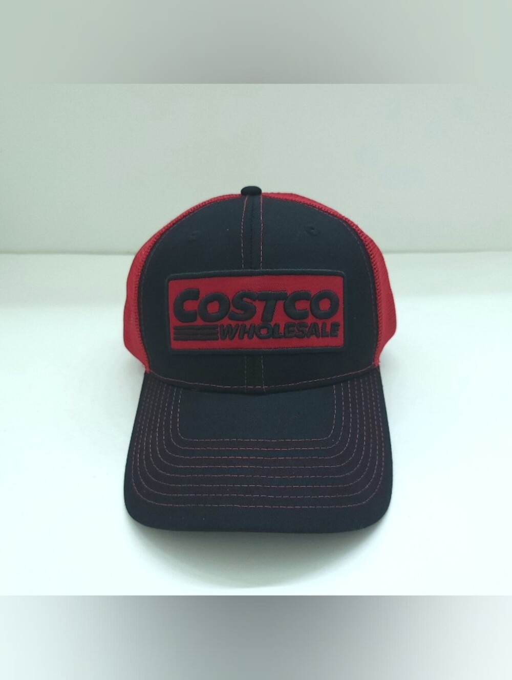 Costco Wholesale Trucker Hat Exclusive Black Red Membership PROMO Cap - New